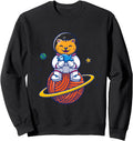 Astronaut Cat Enjoy Wear Space Japanese Hoodie - Trendy Graphic for Adults - T-Shirt, Sweatshirt, Hoodie
