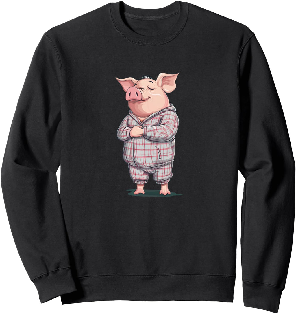 Original Piggy Pajama Costume Pigs And Hoodie - Unique Graphic Unisex - T-Shirt, Sweatshirt, Hoodie