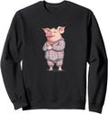 Original Piggy Pajama Costume Pigs And Hoodie - Unique Graphic Unisex - T-Shirt, Sweatshirt, Hoodie