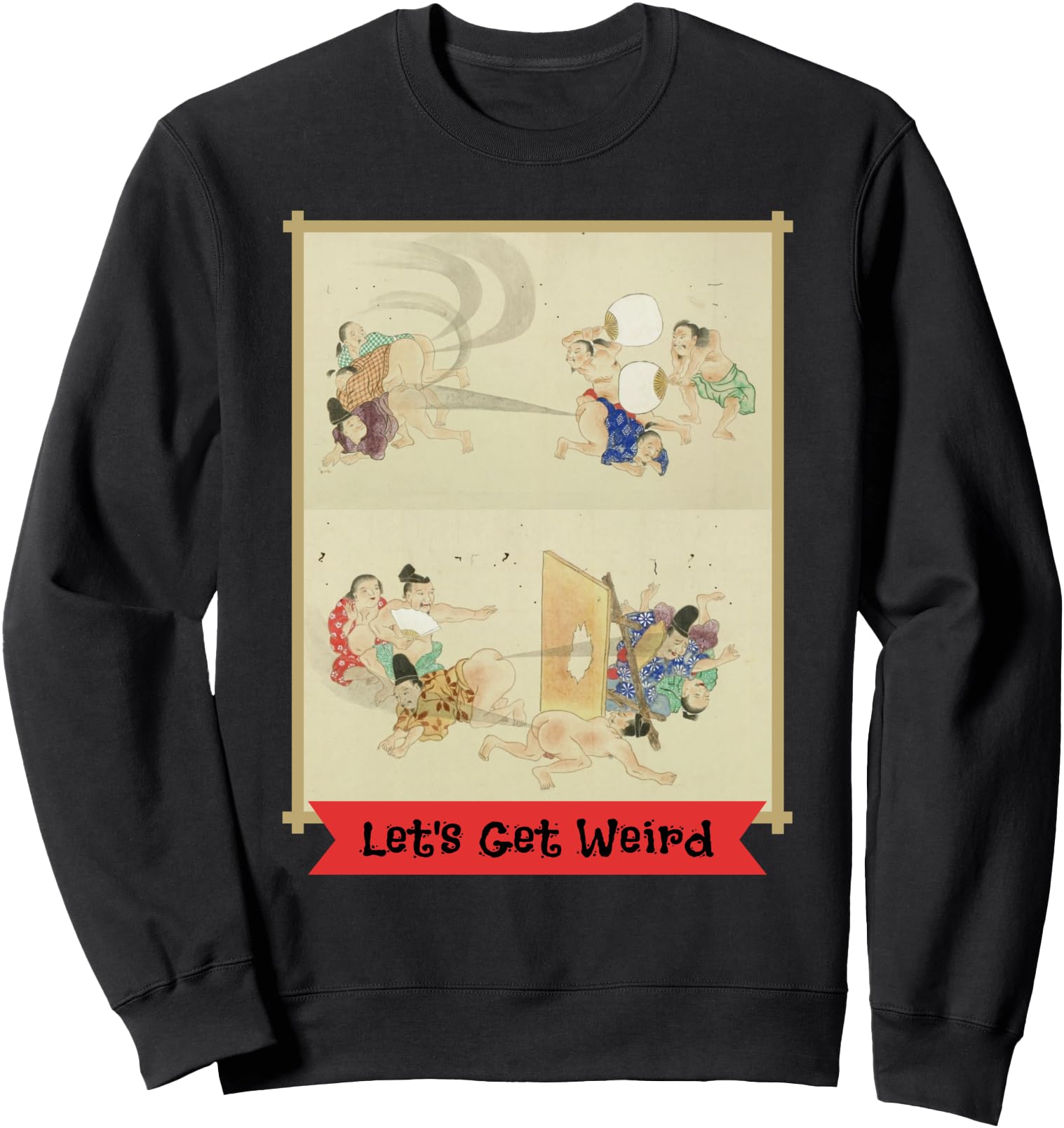 He Gassen Lets Get Weird T-Shirt - Casual Everyday Wear for Adults - T-Shirt, Sweatshirt, Hoodie