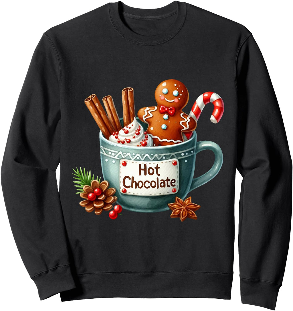 Holiday Season Gingerbread Exclusive T-Shirt - Unique Graphic Unisex - T-Shirt, Sweatshirt, Hoodie