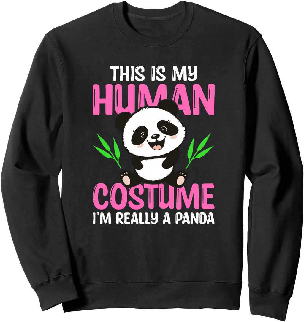 Original This Is My Human Costume Sweatshirt - Custom Art Print for Adults - T-Shirt, Sweatshirt, Hoodie