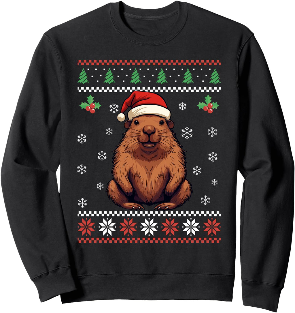 Capybara Ugly Adults Artist Sweatshirt - Custom Art Print for Adults - T-Shirt, Sweatshirt, Hoodie