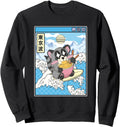Exclusive Raccoon Eating Ramen Japanese T-Shirt - Unique Graphic Unisex - T-Shirt, Sweatshirt, Hoodie