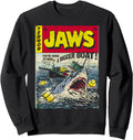Handcrafted Jaws Pulp Attack Comic Hoodie - Casual Everyday Wear Men Women - T-Shirt, Sweatshirt, Hoodie