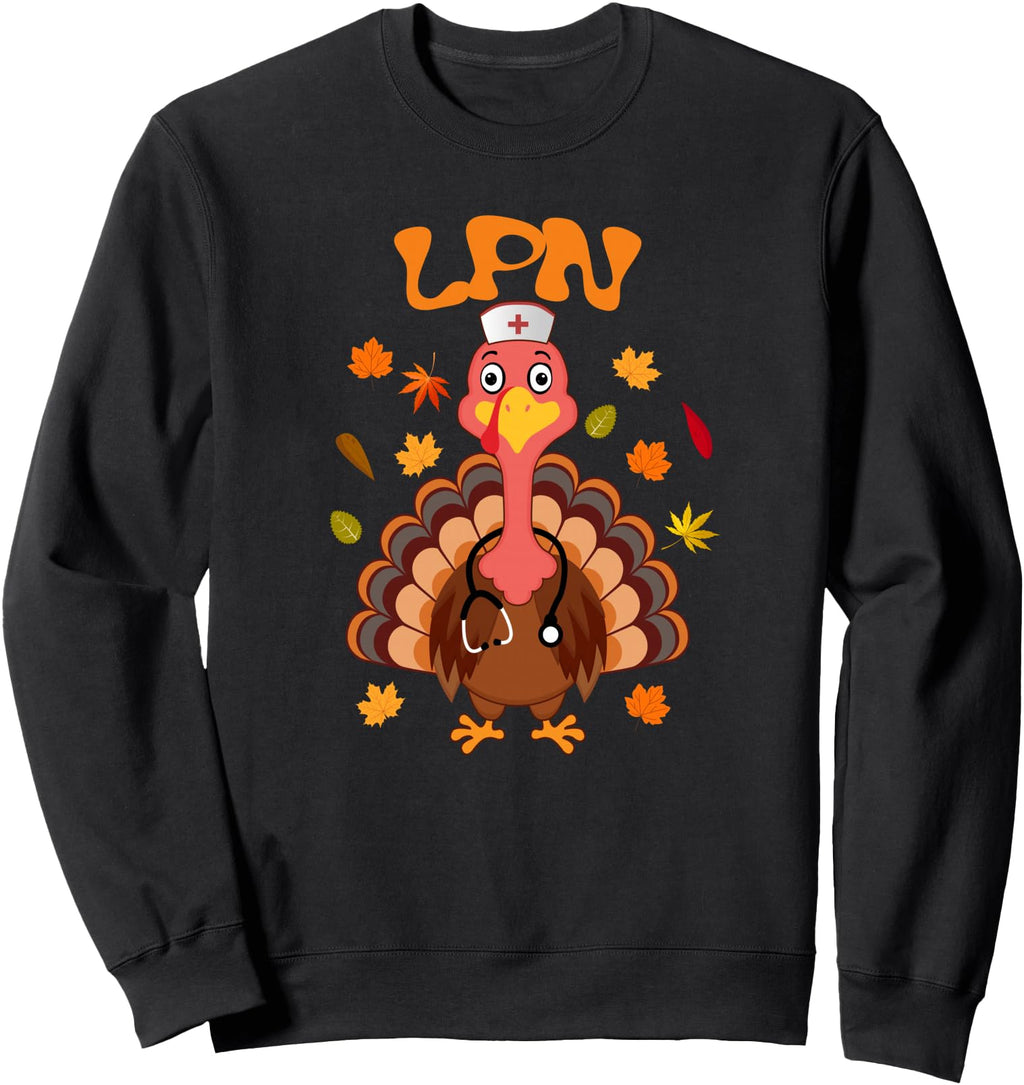 Authentic Lpn Nurse Turkey Stethoscope T-Shirt - Minimalist Print Unisex - T-Shirt, Sweatshirt, Hoodie