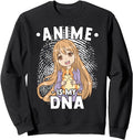 Authentic Anime Is My Dna Anime T-Shirt - Casual Everyday Wear Men Women - T-Shirt, Sweatshirt, Hoodie