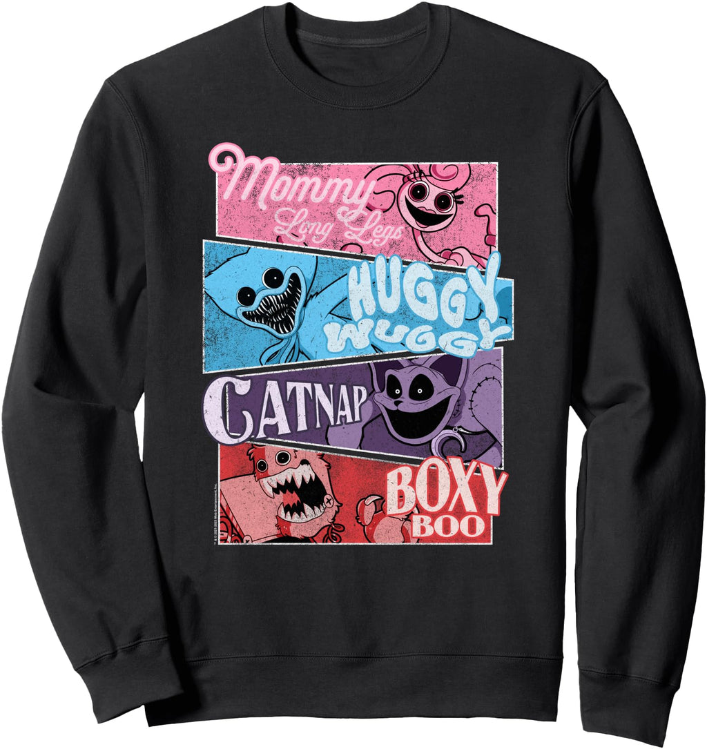 Authentic Poppy Playtime Best Sweatshirt - Custom Art Print for Adults - T-Shirt, Sweatshirt, Hoodie