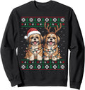 Ugly Lights Shih Tzu Dog Artist Sweatshirt - Custom Art Print for Adults - T-Shirt, Sweatshirt, Hoodie
