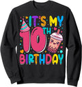 Handcrafted It S My 10Th Bubble Boba T-Shirt - Graphic Print for Adults - T-Shirt, Sweatshirt, Hoodie