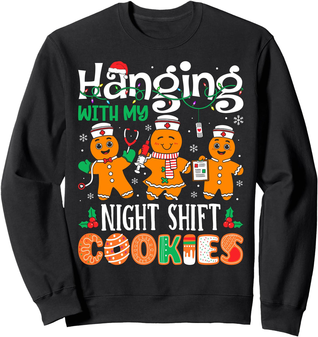 Handcrafted Hanging My Night Shift T-Shirt - Aesthetic Graphic for Adults - T-Shirt, Sweatshirt, Hoodie