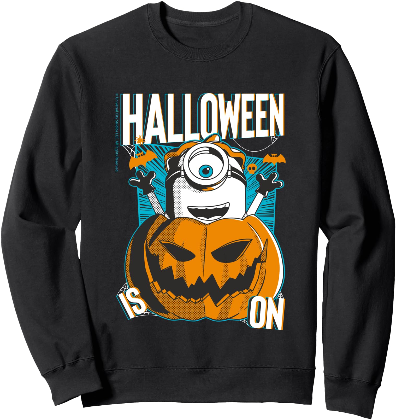 Halloween Is Minions Haloween Designs T-Shirt - Graphic Print Men Women - T-Shirt, Sweatshirt, Hoodie