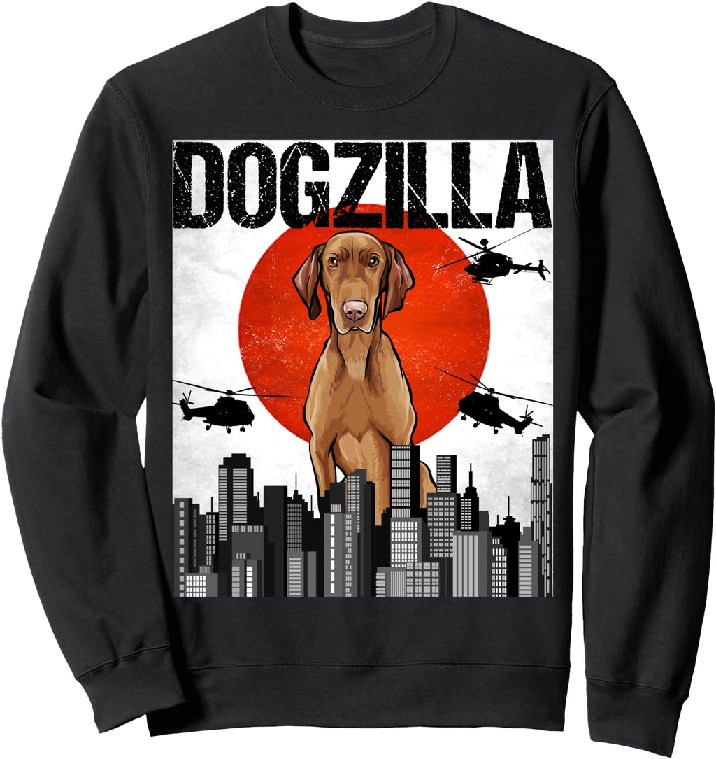 Handcrafted Japanese Dogzilla Sweatshirt - Novelty Apparel Men Women - T-Shirt, Sweatshirt, Hoodie