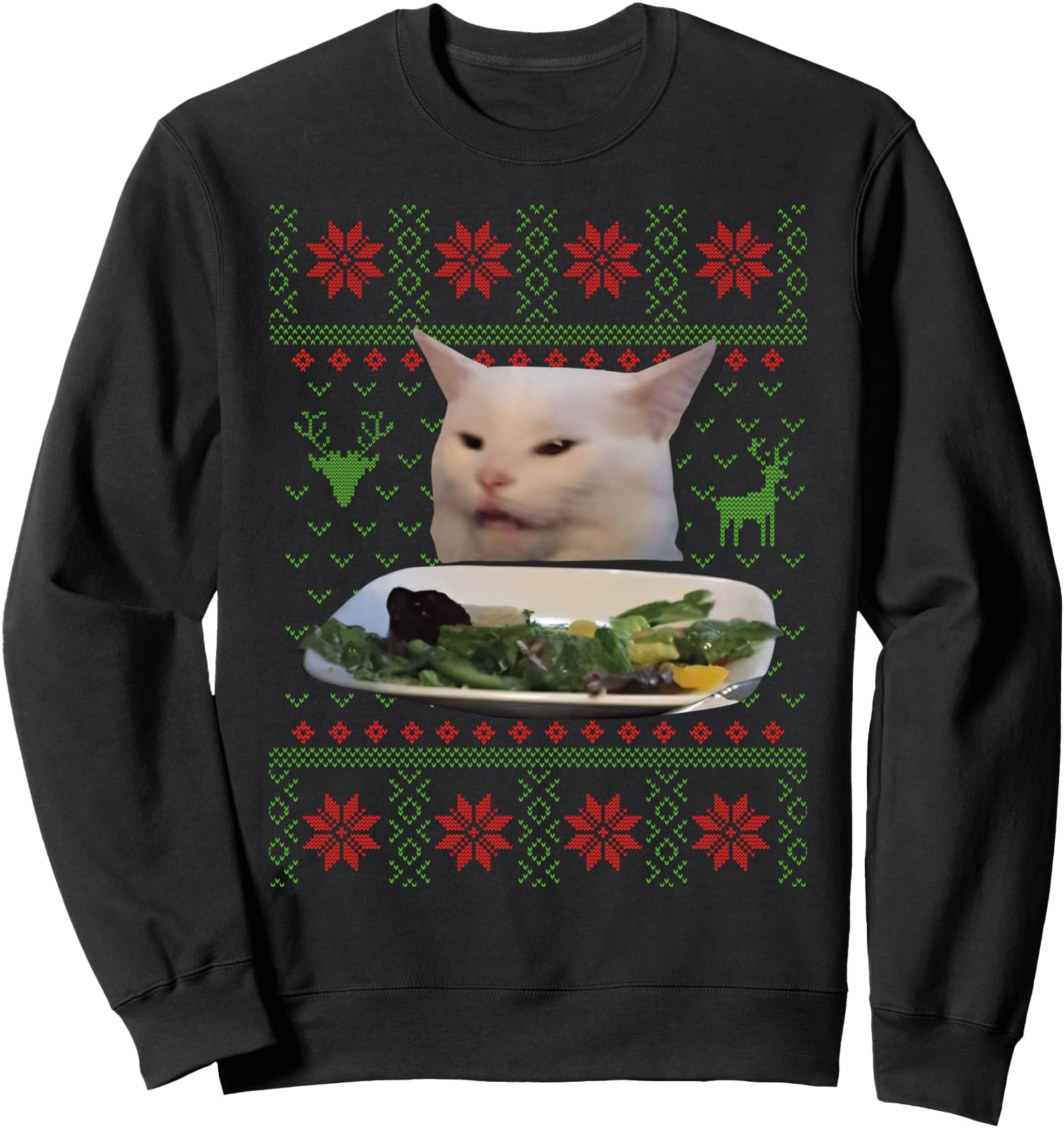 Exclusive Yelling Cat Ugly Meme Sweatshirt - Streetwear Style for Adults - T-Shirt, Sweatshirt, Hoodie