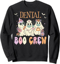Authentic Dental Boo Crew Teeth Ghost T-Shirt - Graphic Print Men Women - T-Shirt, Sweatshirt, Hoodie