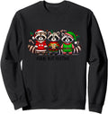 Exclusive Racoon Feral But Festive Sweatshirt - Streetwear Style Unisex - T-Shirt, Sweatshirt, Hoodie