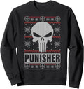 Authentic Marvel Punisher Skull Ugly Hoodie - Aesthetic Graphic Men Women - T-Shirt, Sweatshirt, Hoodie