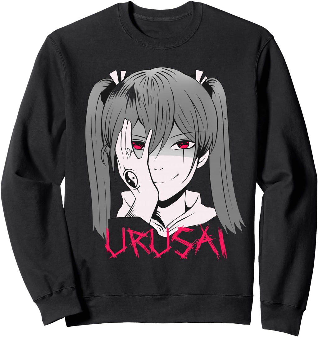 Original Japanese Urusai Anime Japan T-Shirt - Trendy Graphic for Adults - T-Shirt, Sweatshirt, Hoodie