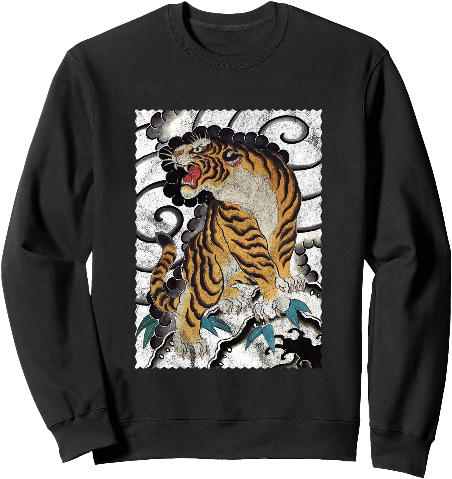 Authentic Tattoo Traditional Japanese T-Shirt - Streetwear Style Men Women - T-Shirt, Sweatshirt, Hoodie
