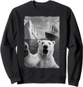 Exclusive Polar Bear Selfie Titanic Hoodie - Graphic Print Men Women - T-Shirt, Sweatshirt, Hoodie