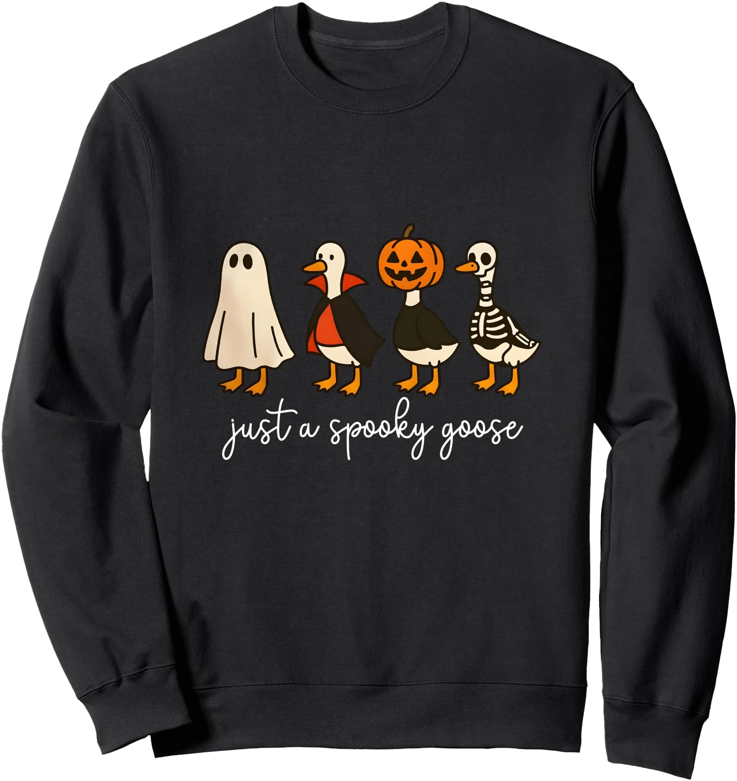 Authentic Just Spooky Goose T-Shirt - Minimalist Print for Adults - T-Shirt, Sweatshirt, Hoodie