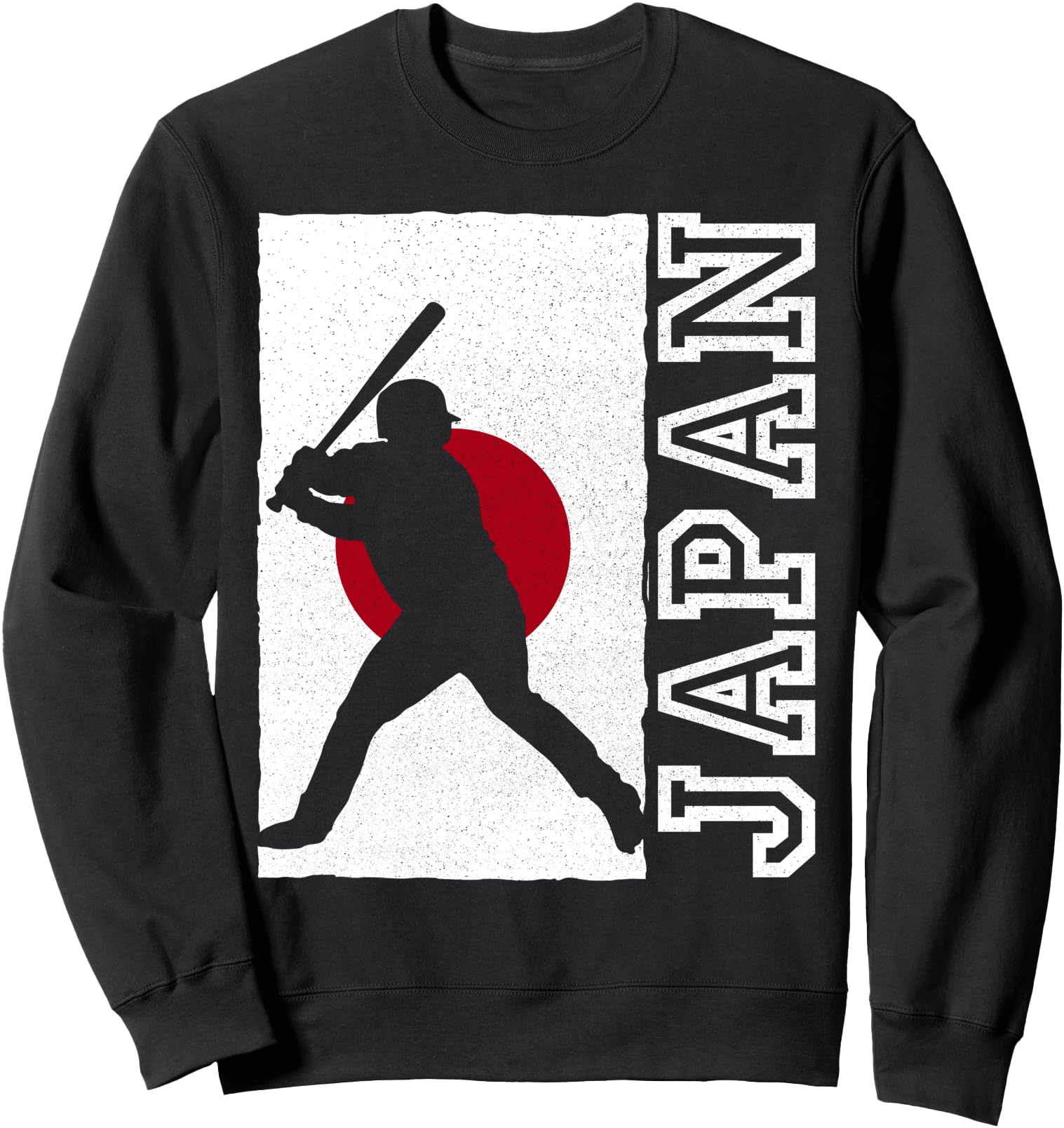 Japan Baseball Japanese Baseball Sweatshirt - Graphic Print for Adults - T-Shirt, Sweatshirt, Hoodie