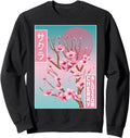 Handcrafted Cherry Blossom Japanese T-Shirt - Fun Novelty Design Men Women - T-Shirt, Sweatshirt, Hoodie