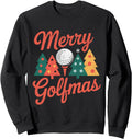 Handcrafted Merry Golfmas Golf Santa Hat Hoodie - Graphic Print Men Women - T-Shirt, Sweatshirt, Hoodie