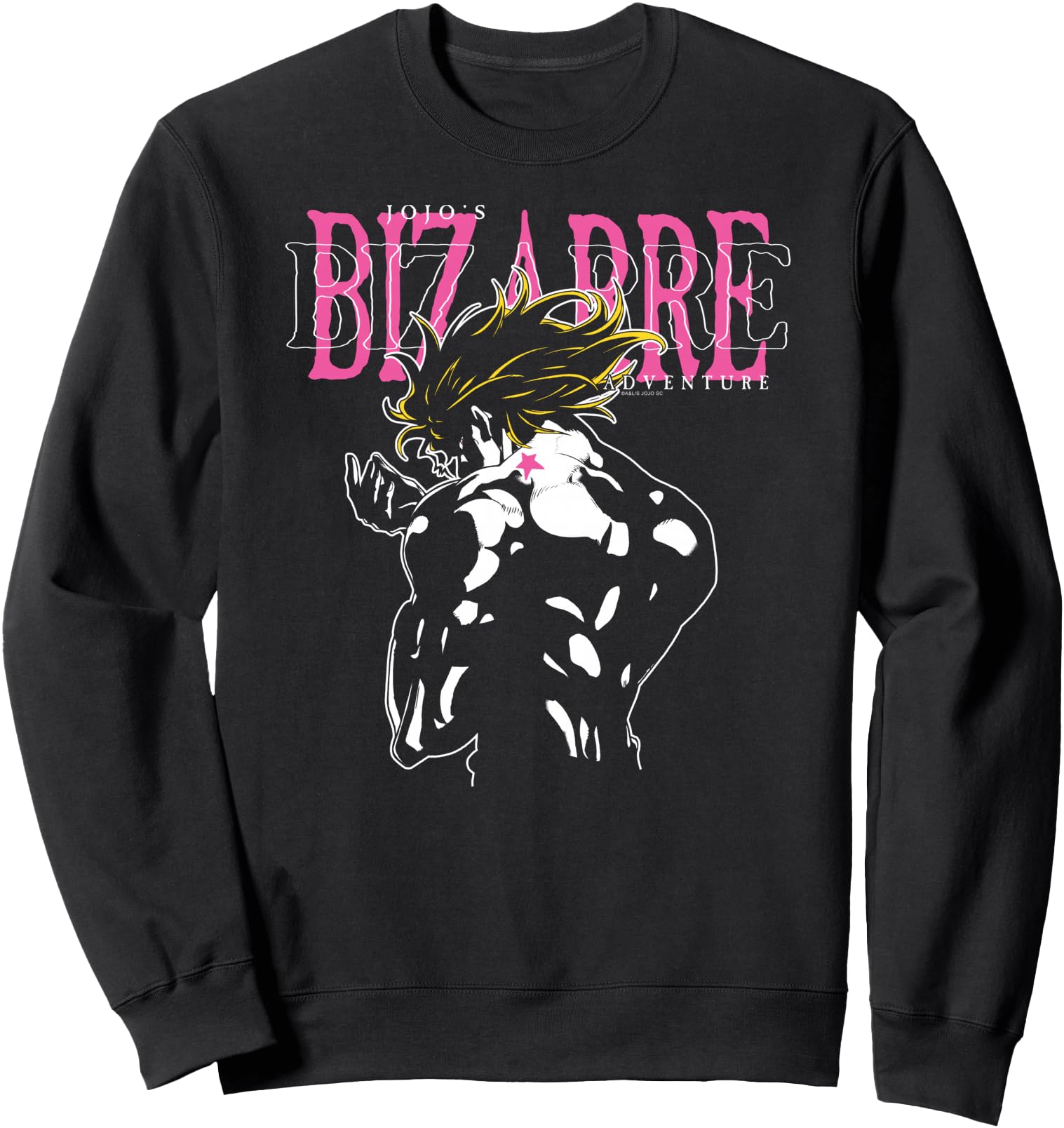 Original Jojo S Bizarre Adventure Dio Hoodie - Minimalist Print Men Women - T-Shirt, Sweatshirt, Hoodie