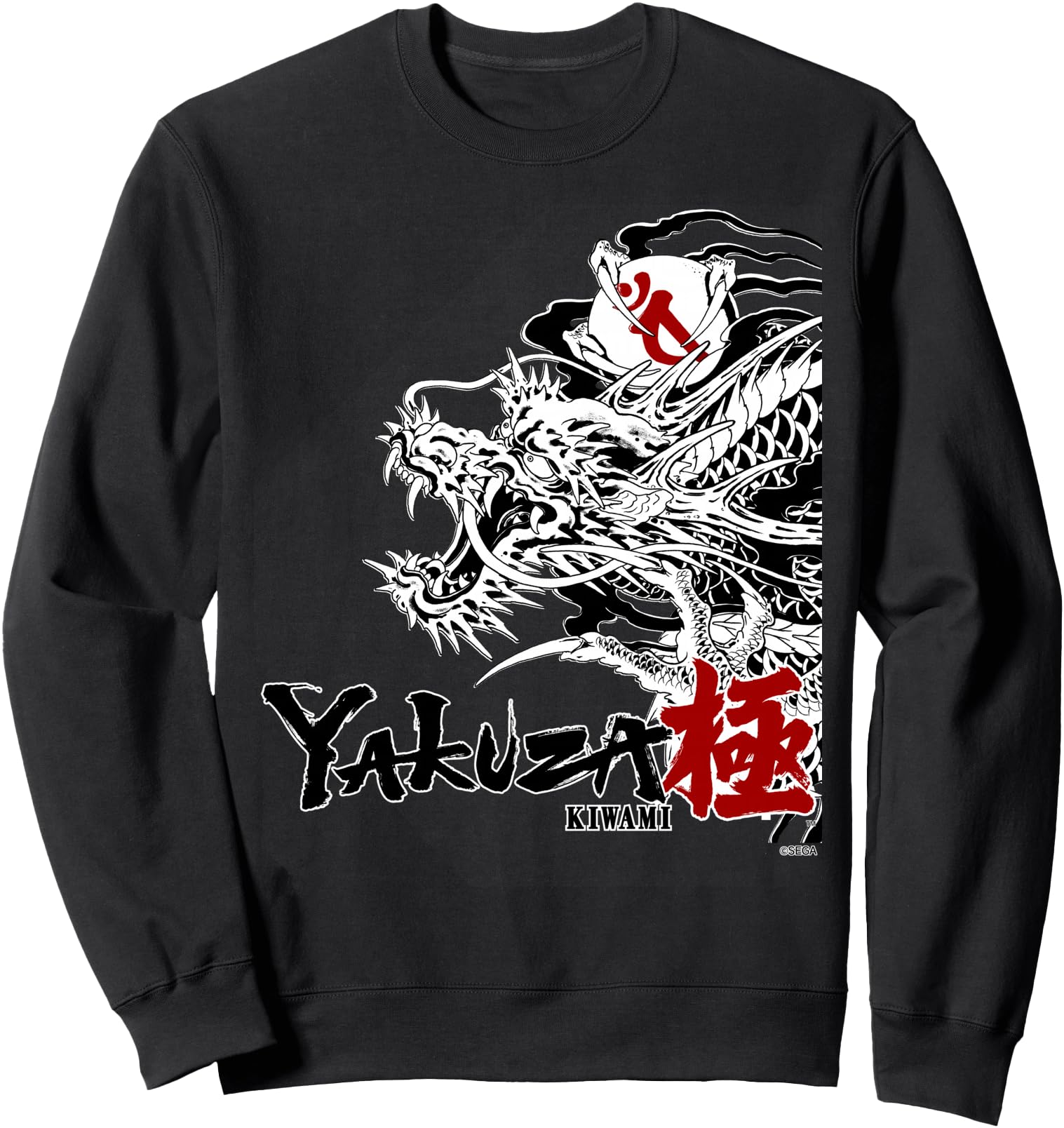 Authentic Like Dragon Yakuza Sweatshirt - Aesthetic Graphic for Adults - T-Shirt, Sweatshirt, Hoodie