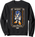 Handcrafted Sonic Hedgehog Hoodie - Casual Everyday Wear for Adults - T-Shirt, Sweatshirt, Hoodie
