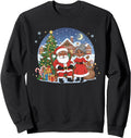 Authentic Black Santa Claus Holiday T-Shirt - Unique Graphic for Adults - T-Shirt, Sweatshirt, Hoodie