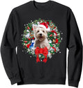 Original Westie Wreath Decoration Pajamas T-Shirt - Novelty Apparel Unisex - T-Shirt, Sweatshirt, Hoodie