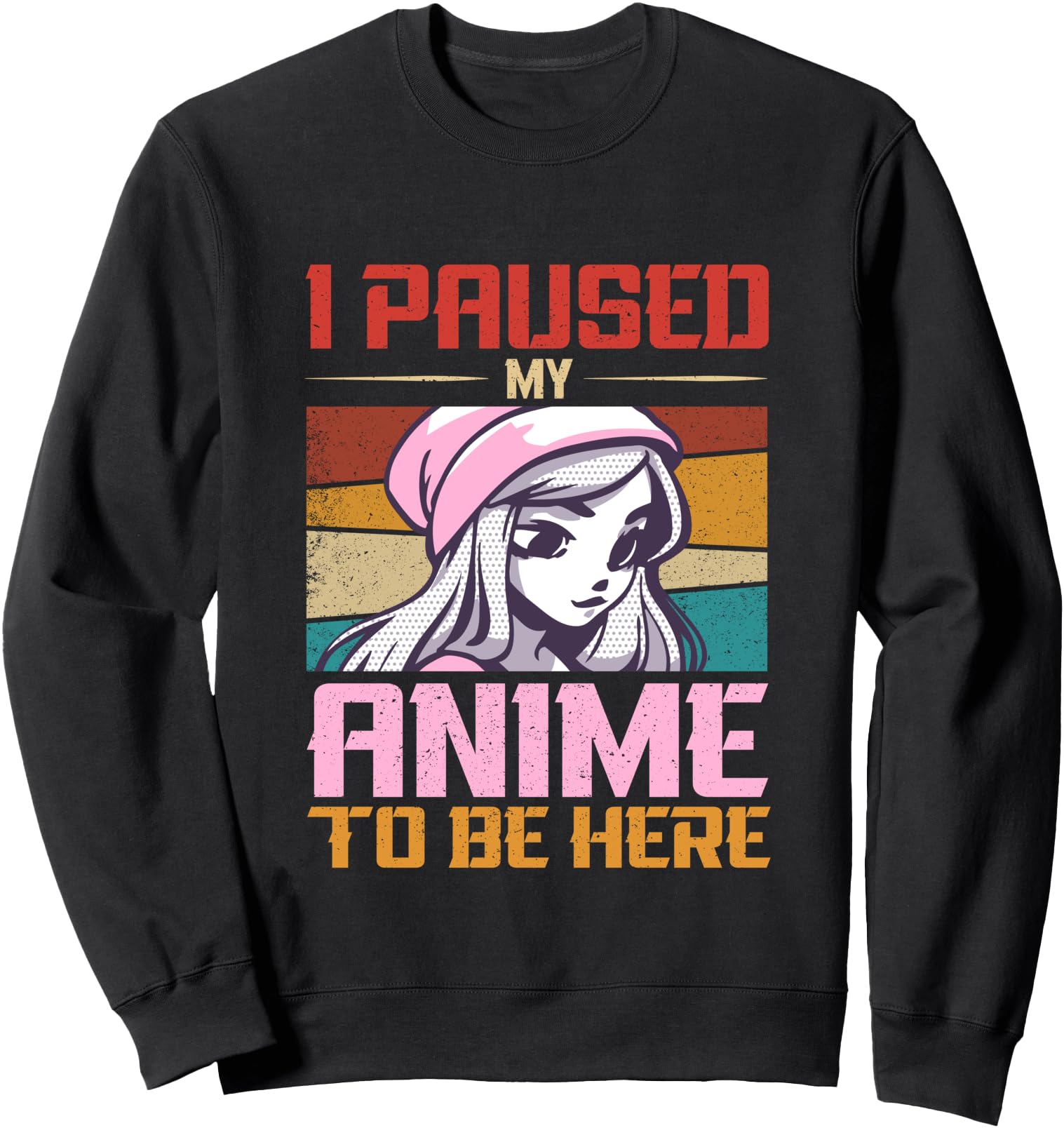 Exclusive I Paused My Anime Stuff T-Shirt - Custom Art Print Unisex - T-Shirt, Sweatshirt, Hoodie
