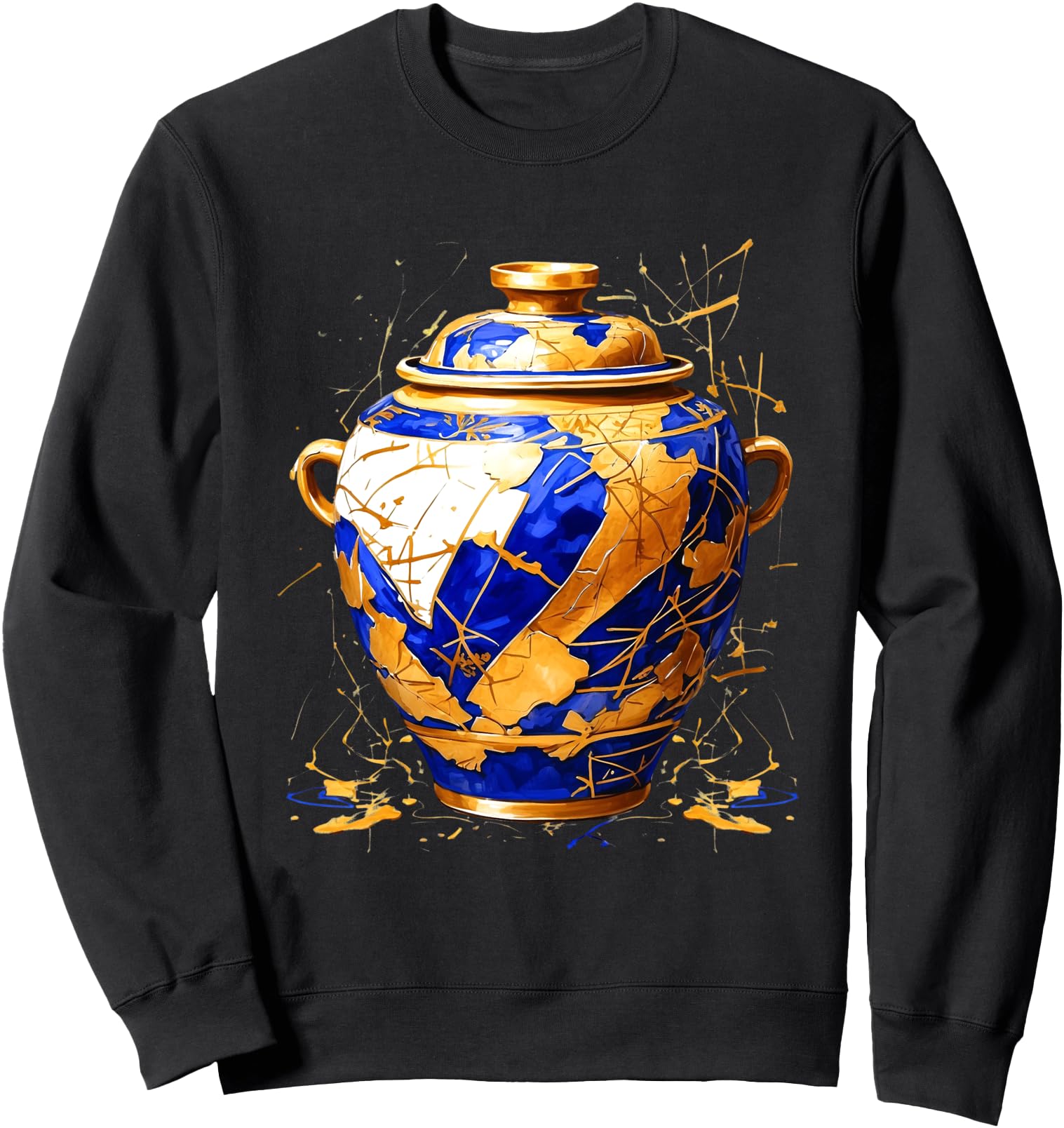 Authentic Kintsugi Kintsukuroi T-Shirt - Graphic Print for Adults - T-Shirt, Sweatshirt, Hoodie
