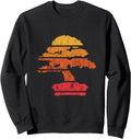 Exclusive Bonsai Tree Sunset Japanese Sweatshirt - Minimalist Print Unisex - T-Shirt, Sweatshirt, Hoodie