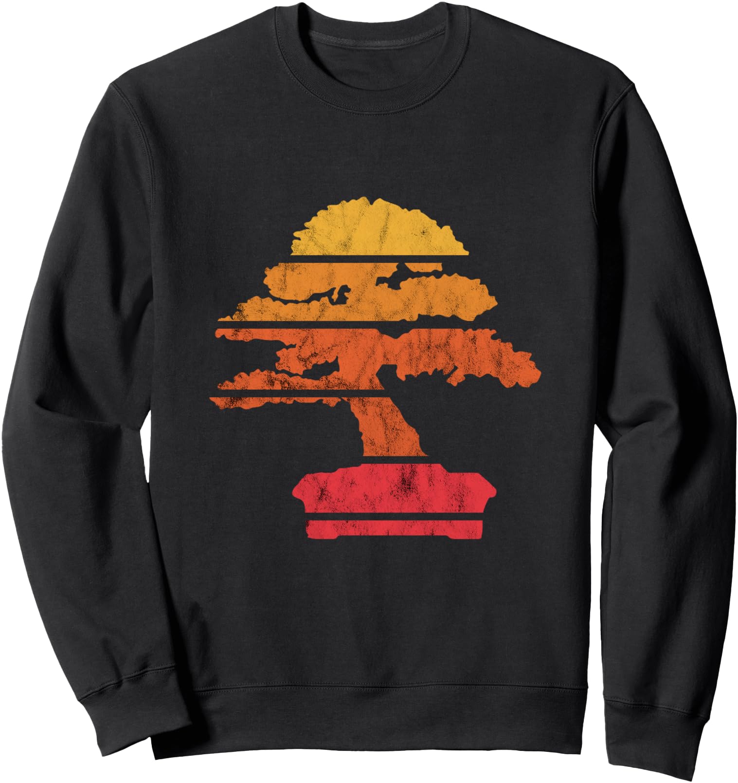 Exclusive Bonsai Tree Sunset Japanese Sweatshirt - Minimalist Print Unisex - T-Shirt, Sweatshirt, Hoodie