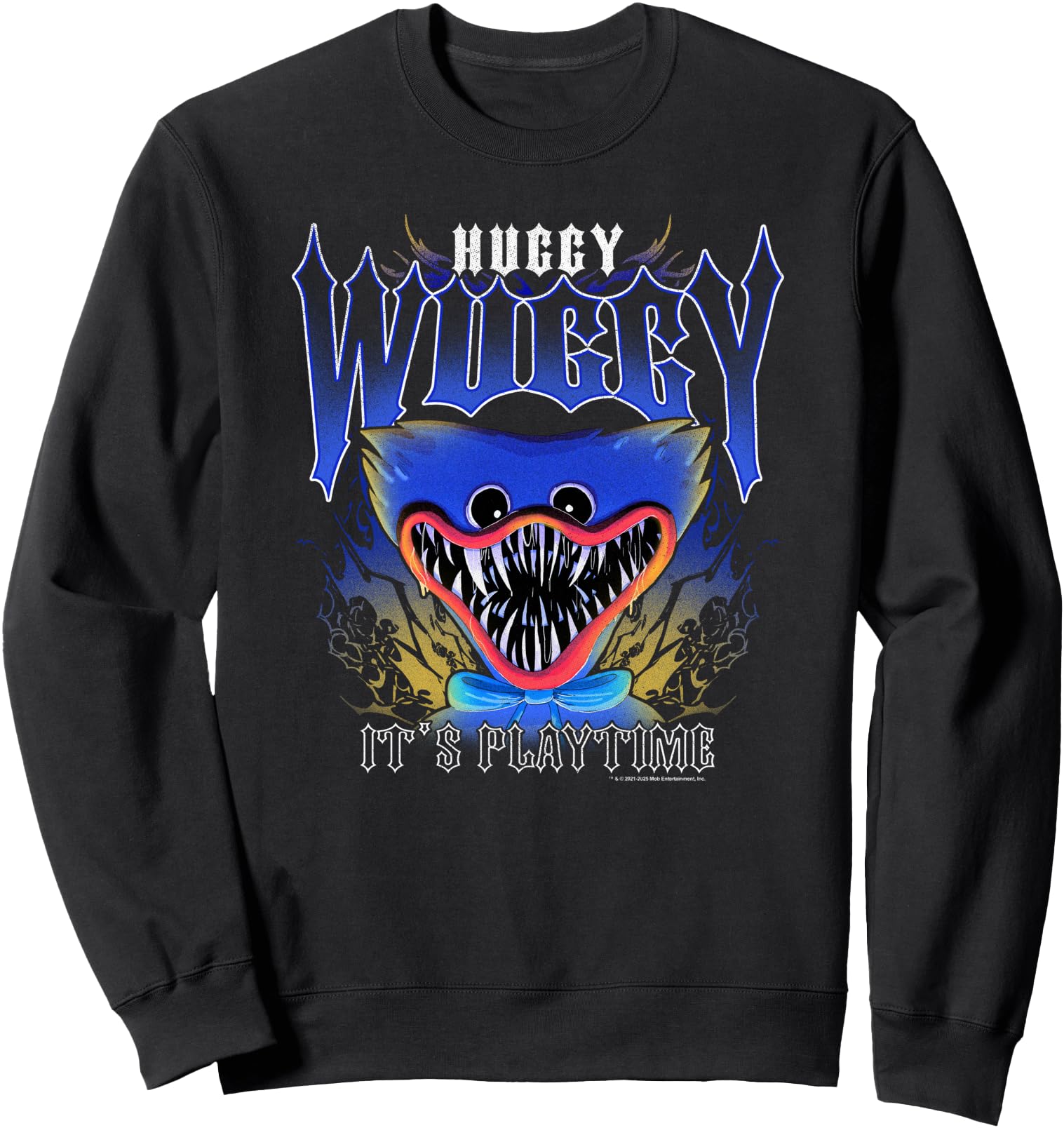 Original Poppy Playtime Huggy Wuggy It Hoodie - Trendy Graphic for Adults - T-Shirt, Sweatshirt, Hoodie