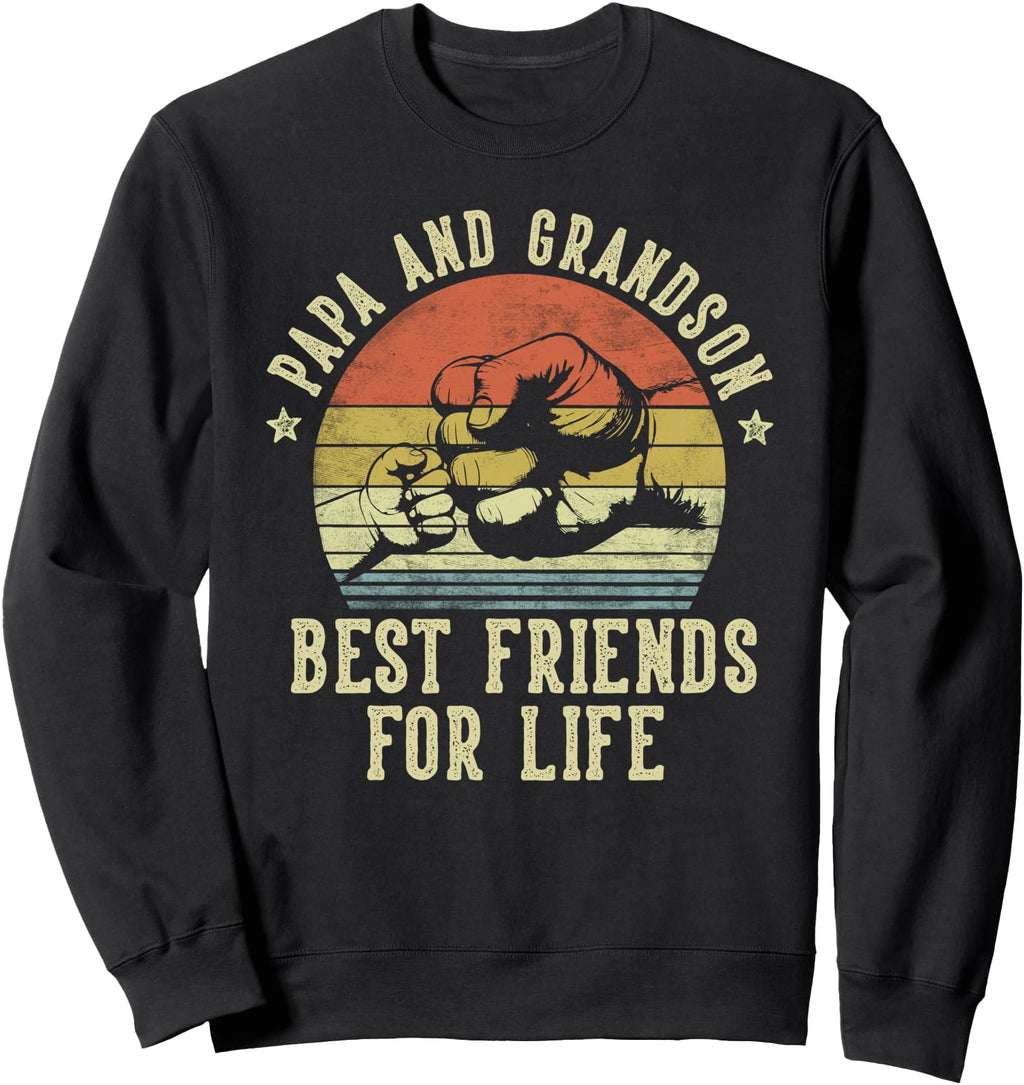 Original Papa And Grandson Best Friends T-Shirt - Streetwear Style Unisex - T-Shirt, Sweatshirt, Hoodie