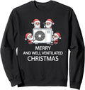 Authentic Hvac Technician Santa Sweatshirt - Aesthetic Graphic Men Women - T-Shirt, Sweatshirt, Hoodie