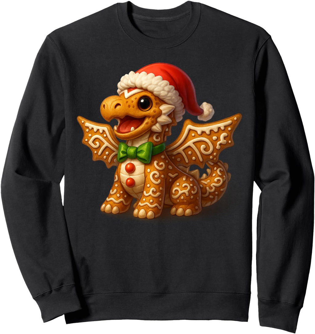 Exclusive Gingerbread Dragon Womens T-Shirt - Streetwear Style Men Women - T-Shirt, Sweatshirt, Hoodie