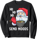 Original Send Noods Naughty Santa T-Shirt - Custom Art Print Men Women - T-Shirt, Sweatshirt, Hoodie