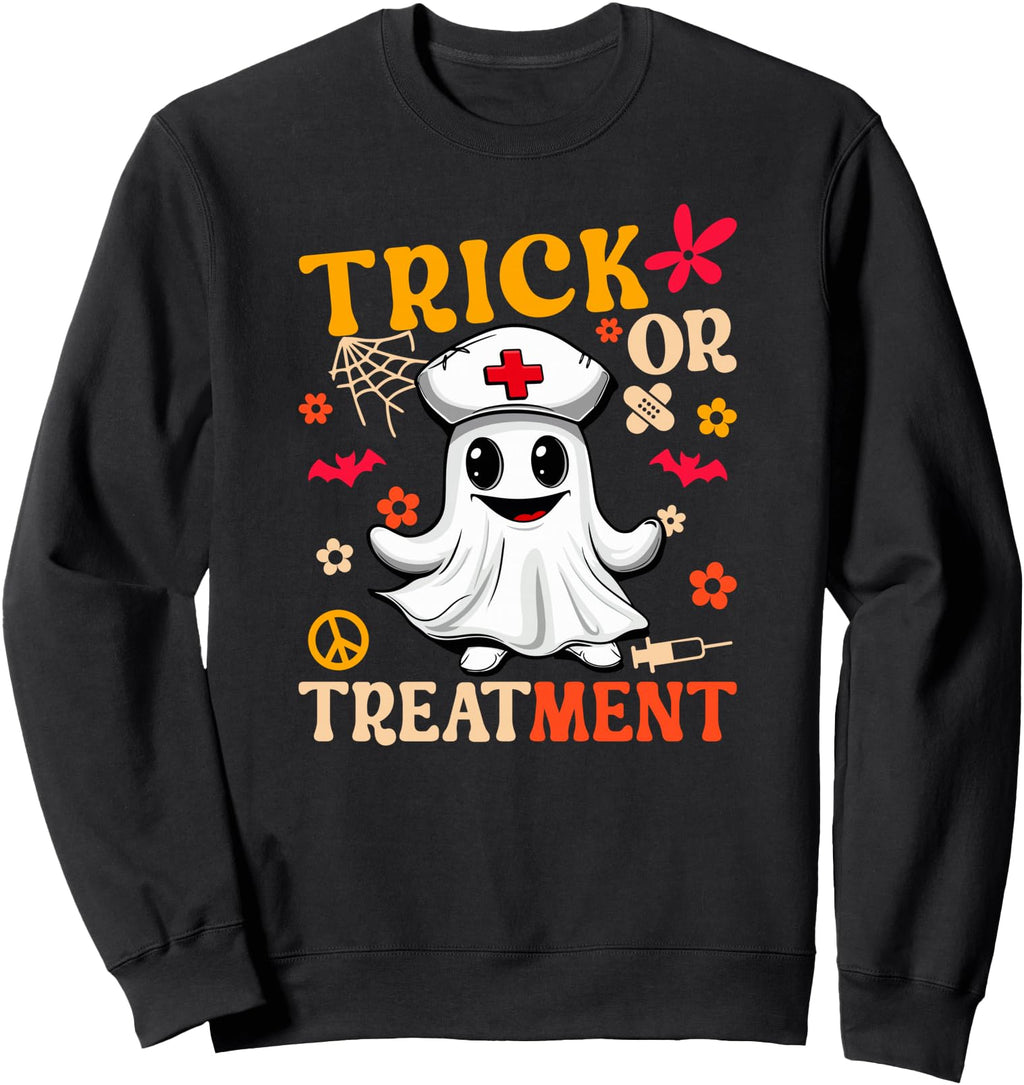 Halloween Nurse Hoodie - Casual Everyday Wear for Adults - T-Shirt, Sweatshirt, Hoodie