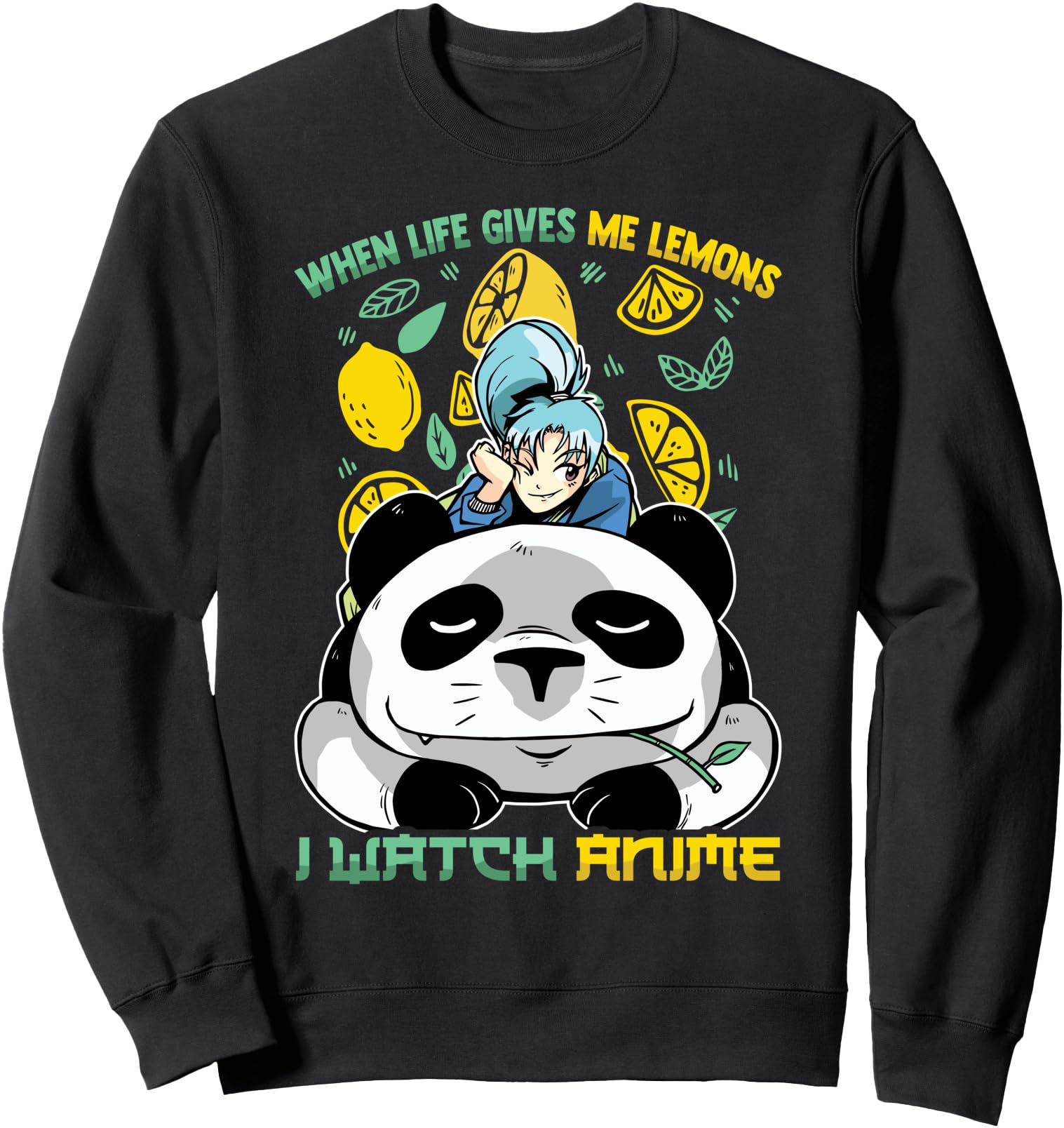Kawaii Otaku When Life Gives Me T-Shirt - Fun Novelty Design for Adults - T-Shirt, Sweatshirt, Hoodie