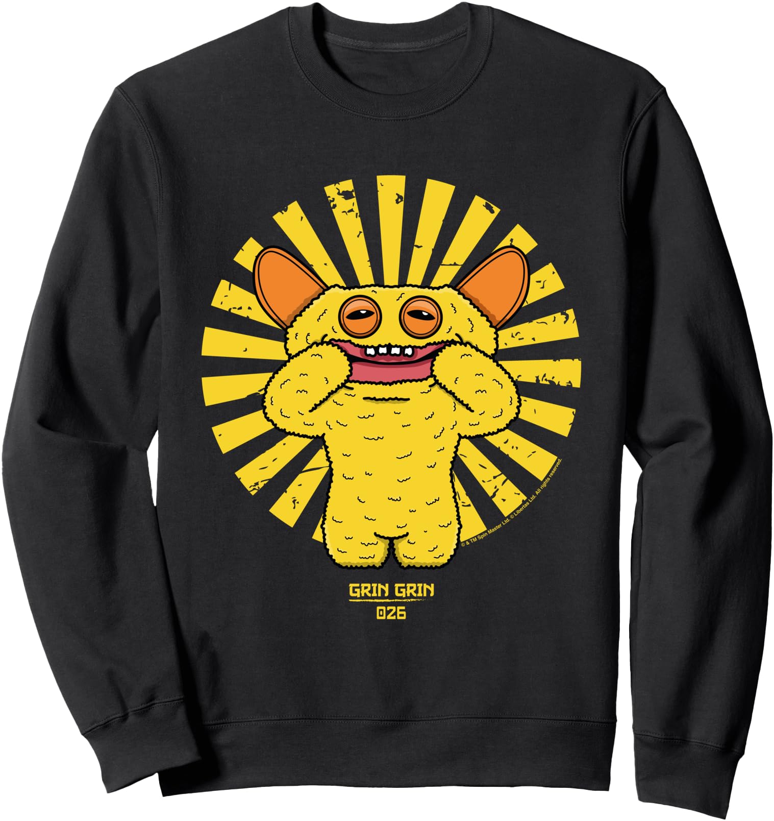 Fuggler Grin Grin 026 Japanese Text Sweatshirt - Aesthetic Graphic Unisex - T-Shirt, Sweatshirt, Hoodie