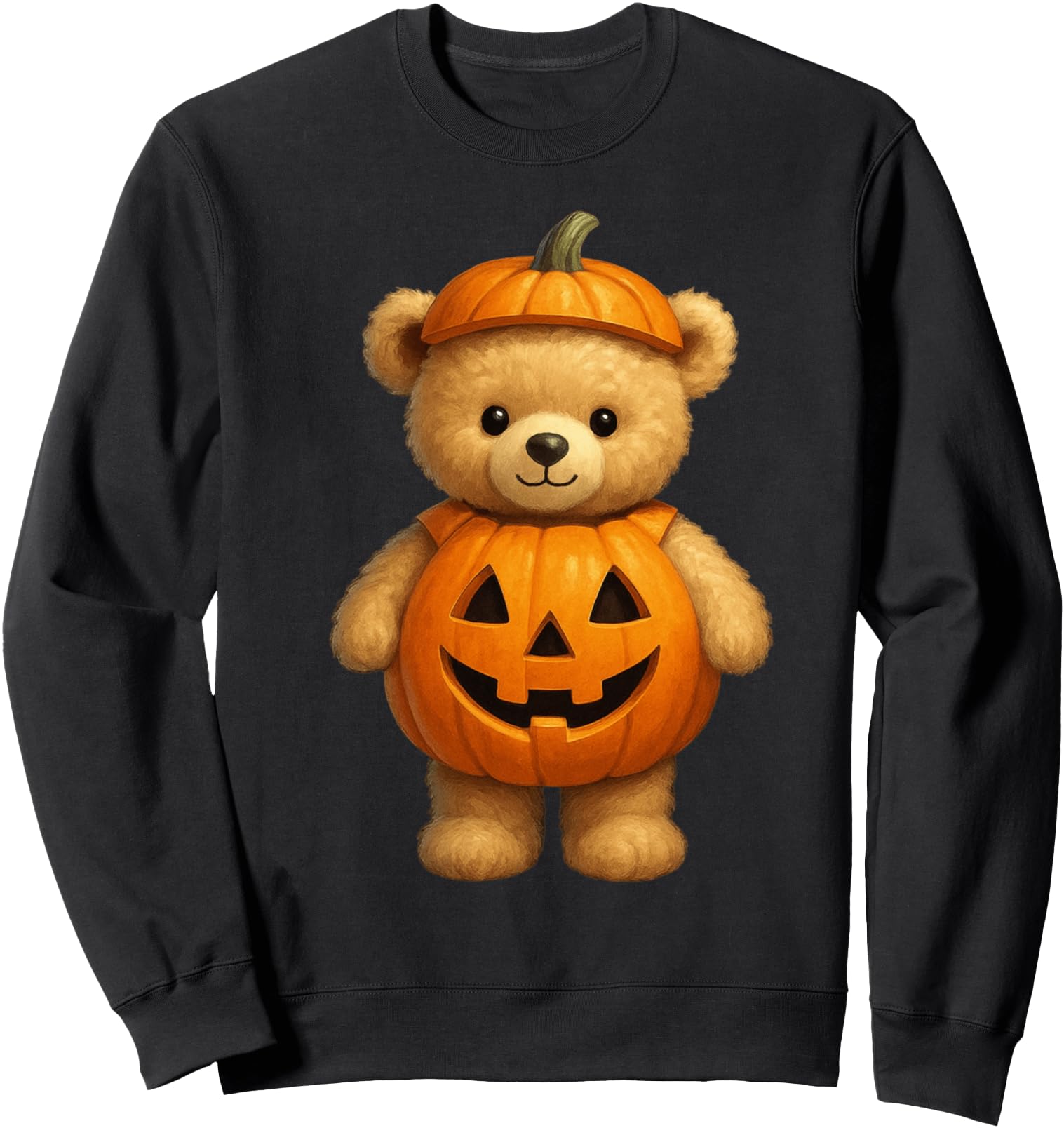 Authentic Halloween Teddy Bear T-Shirt - Minimalist Print Men Women - T-Shirt, Sweatshirt, Hoodie
