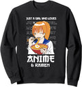 Handcrafted Just Who Loves Anime Ramen Artist Hoodie - Graphic Print Unisex - T-Shirt, Sweatshirt, Hoodie