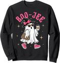 Original Boo Jee Boujee Ghost Pumpkin T-Shirt - Graphic Print Unisex - T-Shirt, Sweatshirt, Hoodie