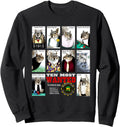Most Wanted Squirrels Sweatshirt - Trendy Graphic Men Women - T-Shirt, Sweatshirt, Hoodie