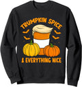 Trumpkin Spice Everything Nice Hoodie - Minimalist Print for Adults - T-Shirt, Sweatshirt, Hoodie